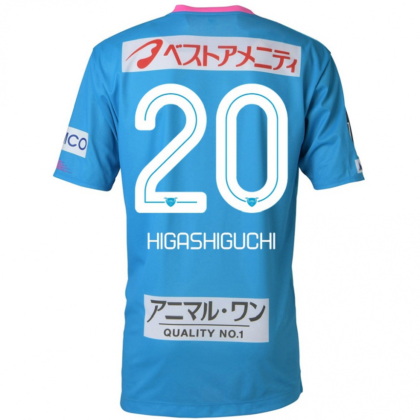 Női Labdarúgás Aitaro Higashiguchi #20 Kék Rózsaszín Hazai Jersey 2024/25 Mez Póló Ing