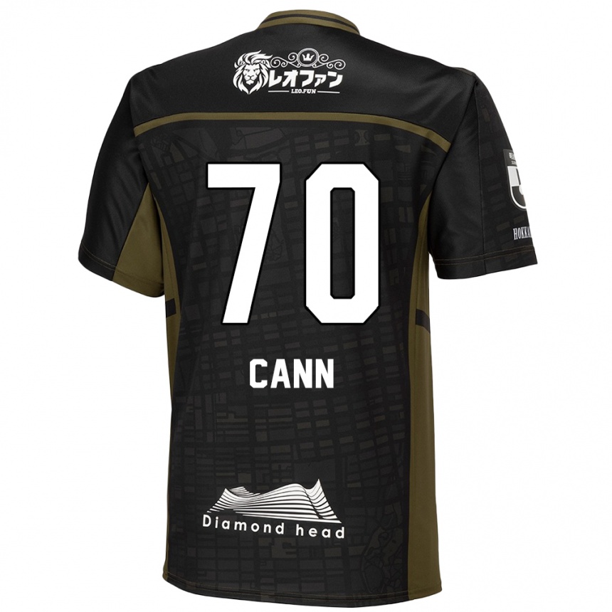 Női Labdarúgás Francis Cann #70 Fekete Zöld Idegenbeli Jersey 2024/25 Mez Póló Ing