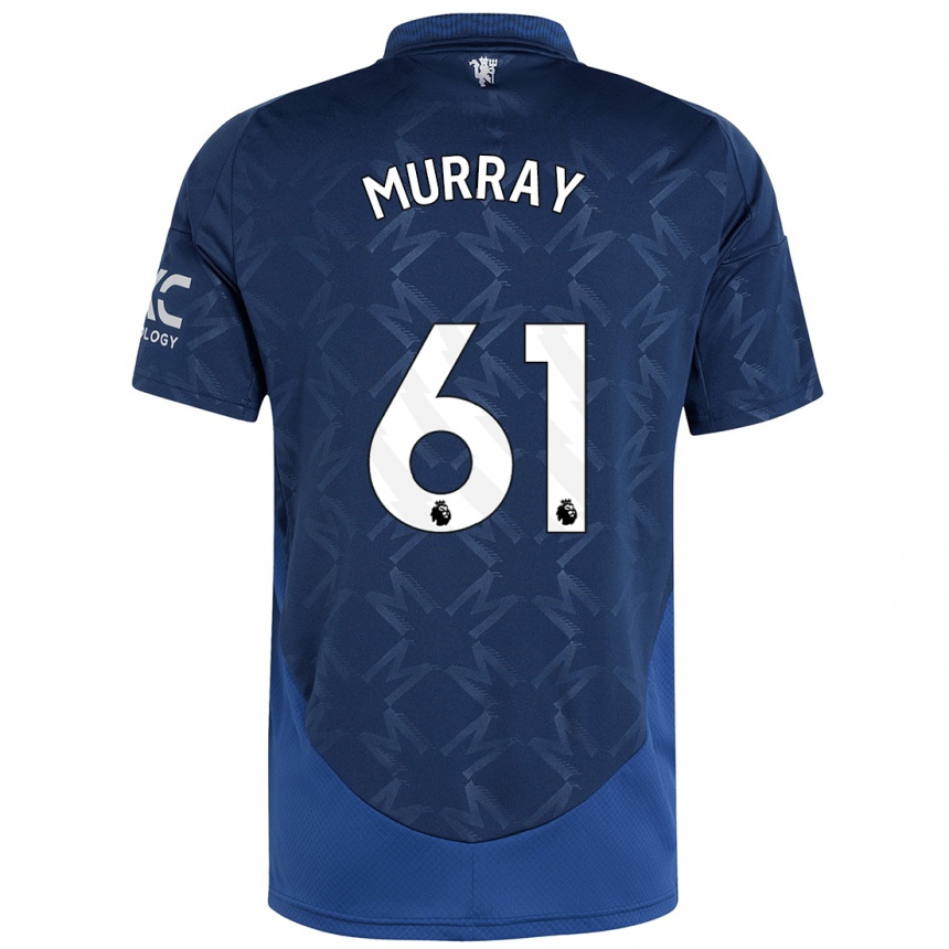 Gyermek Labdarúgás Sam Murray #61 Indigó Idegenbeli Jersey 2024/25 Mez Póló Ing