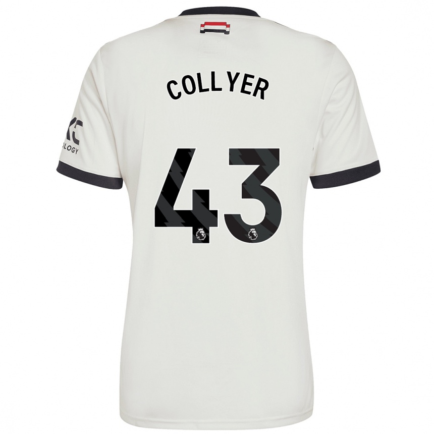 Gyermek Labdarúgás Toby Collyer #43 Törtfehér Harmadik Számú Jersey 2024/25 Mez Póló Ing