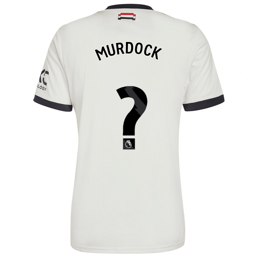 Gyermek Labdarúgás Will Murdock #0 Törtfehér Harmadik Számú Jersey 2024/25 Mez Póló Ing