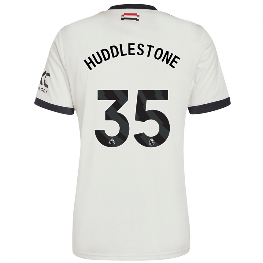 Gyermek Labdarúgás Tom Huddlestone #35 Törtfehér Harmadik Számú Jersey 2024/25 Mez Póló Ing