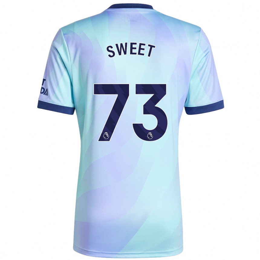 Gyermek Labdarúgás James Sweet #73 Aqua Harmadik Számú Jersey 2024/25 Mez Póló Ing