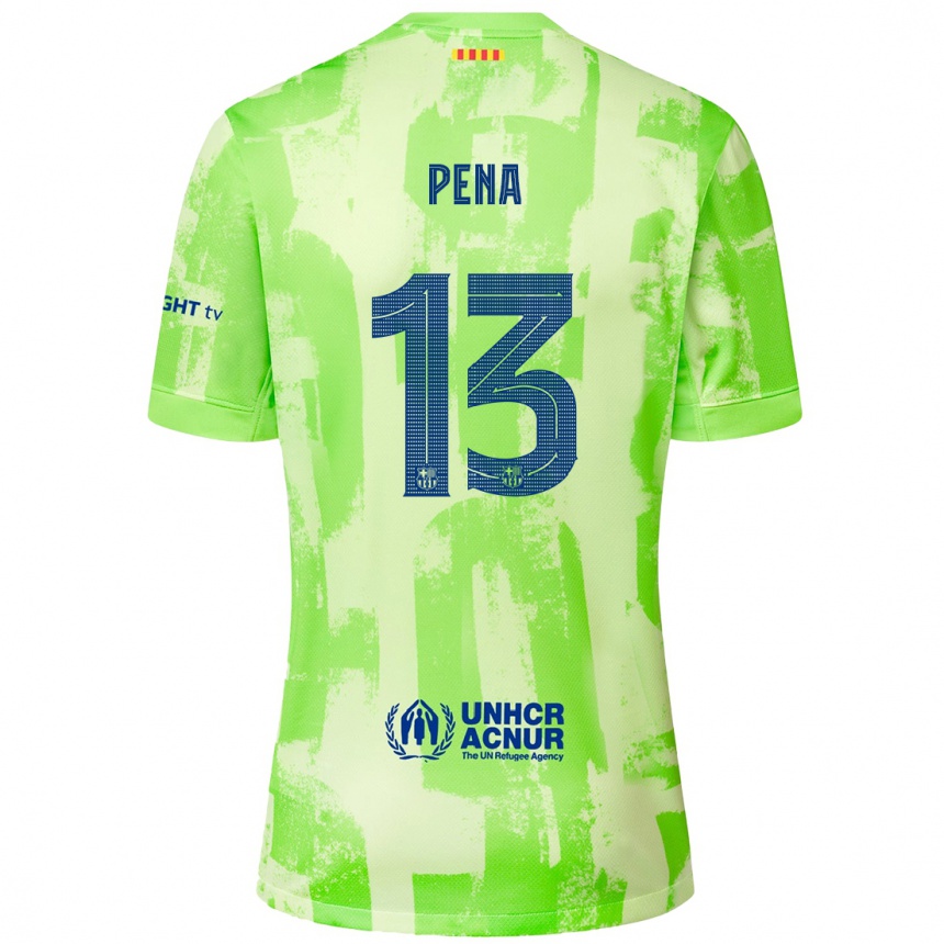 Gyermek Labdarúgás Inaki Pena #13 Mész Harmadik Számú Jersey 2024/25 Mez Póló Ing