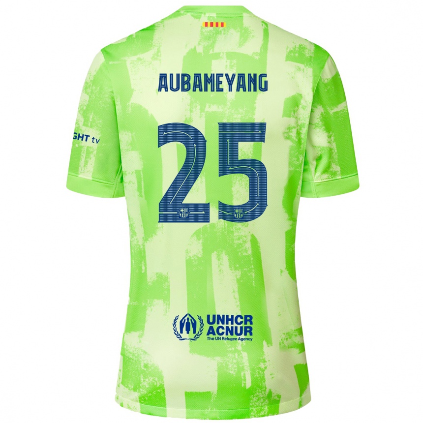 Gyermek Labdarúgás Pierre Emerick Aubameyang #25 Mész Harmadik Számú Jersey 2024/25 Mez Póló Ing