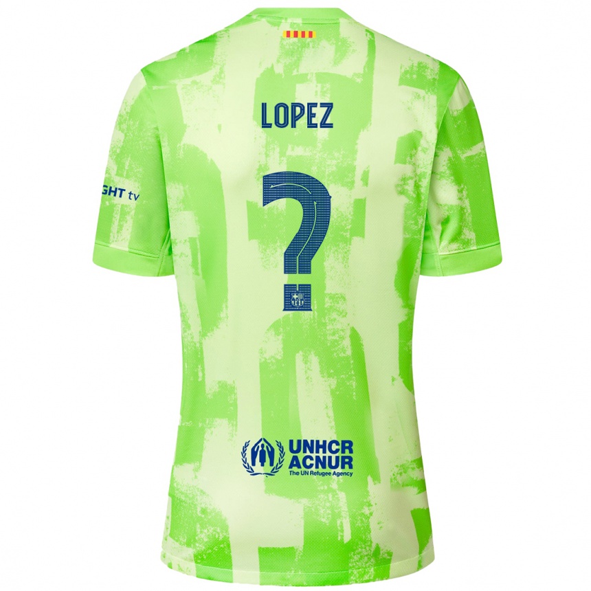 Gyermek Labdarúgás Pablo Lopez #0 Mész Harmadik Számú Jersey 2024/25 Mez Póló Ing