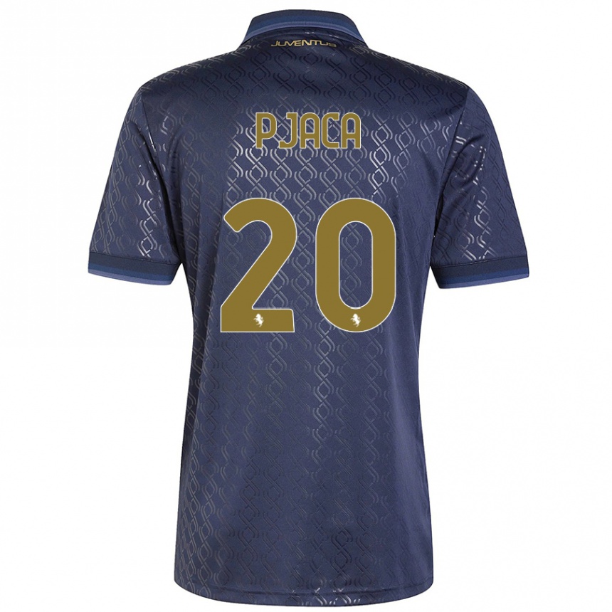 Gyermek Labdarúgás Marko Pjaca #20 Sötétkék Harmadik Számú Jersey 2024/25 Mez Póló Ing