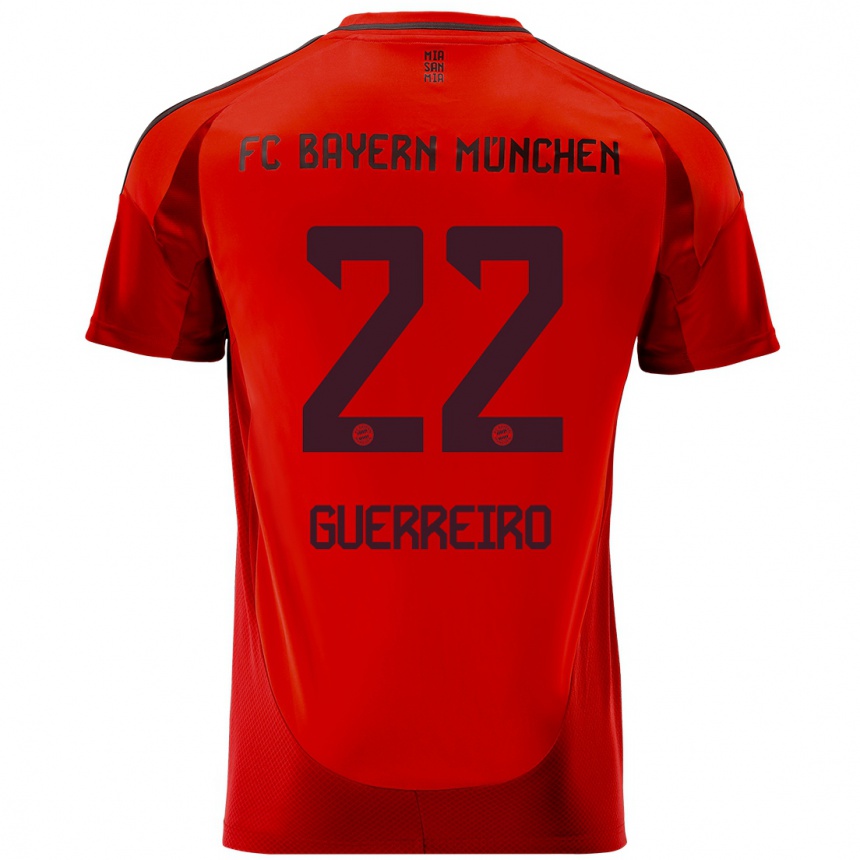 Férfi Labdarúgás Raphael Guerreiro #22 Piros Hazai Jersey 2024/25 Mez Póló Ing