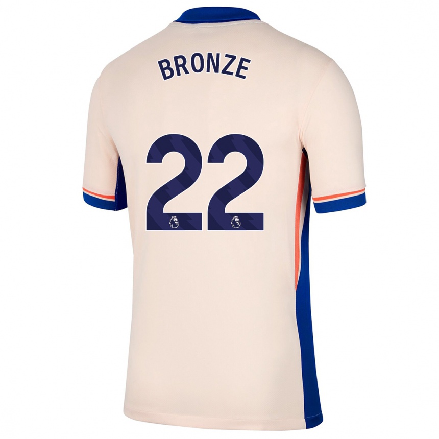 Férfi Labdarúgás Lucy Bronze #22 Világos Bézs Idegenbeli Jersey 2024/25 Mez Póló Ing