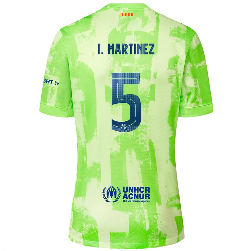 Férfi Labdarúgás Iñigo Martínez #5 Mész Harmadik Számú Jersey 2024/25 Mez Póló Ing