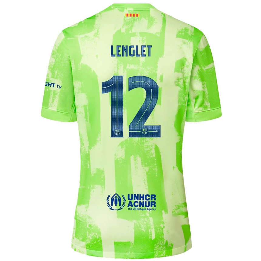 Férfi Labdarúgás Clément Lenglet #12 Mész Harmadik Számú Jersey 2024/25 Mez Póló Ing