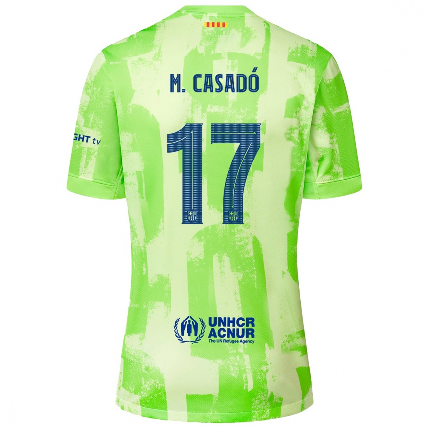 Férfi Labdarúgás Marc Casado #17 Mész Harmadik Számú Jersey 2024/25 Mez Póló Ing