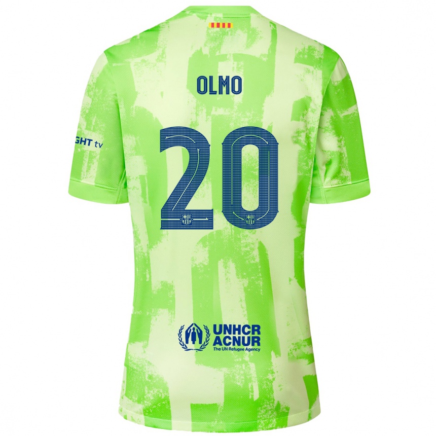 Férfi Labdarúgás Dani Olmo #20 Mész Harmadik Számú Jersey 2024/25 Mez Póló Ing