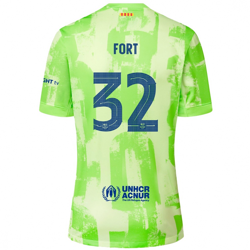 Férfi Labdarúgás Héctor Fort #32 Mész Harmadik Számú Jersey 2024/25 Mez Póló Ing