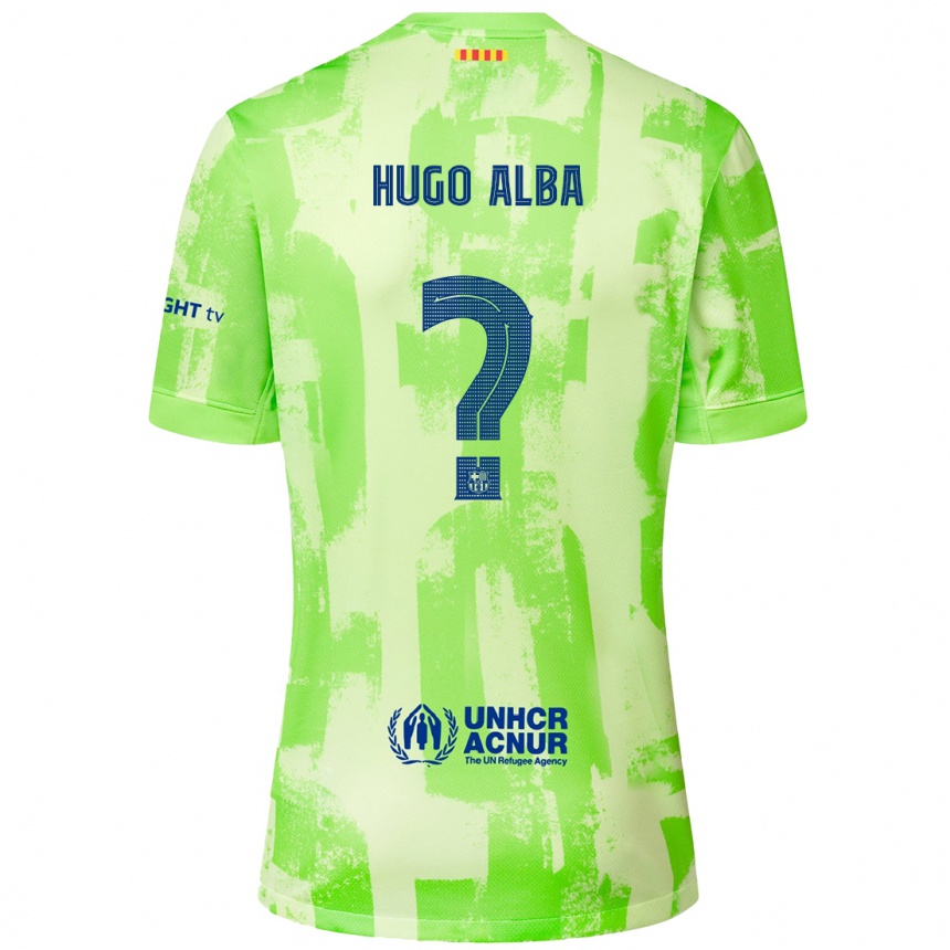 Férfi Labdarúgás Hugo Alba #0 Mész Harmadik Számú Jersey 2024/25 Mez Póló Ing