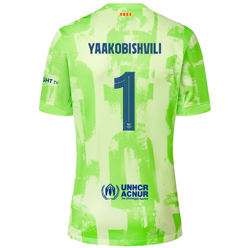 Férfi Labdarúgás Áron Yaakobishvili #1 Mész Harmadik Számú Jersey 2024/25 Mez Póló Ing