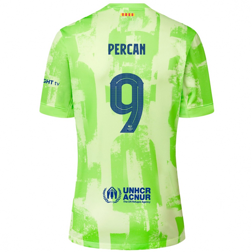 Férfi Labdarúgás Diego Percan #9 Mész Harmadik Számú Jersey 2024/25 Mez Póló Ing