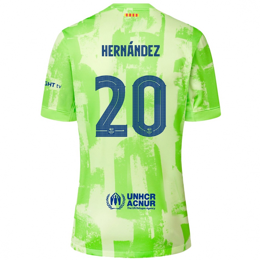 Férfi Labdarúgás Unai Hernández #20 Mész Harmadik Számú Jersey 2024/25 Mez Póló Ing