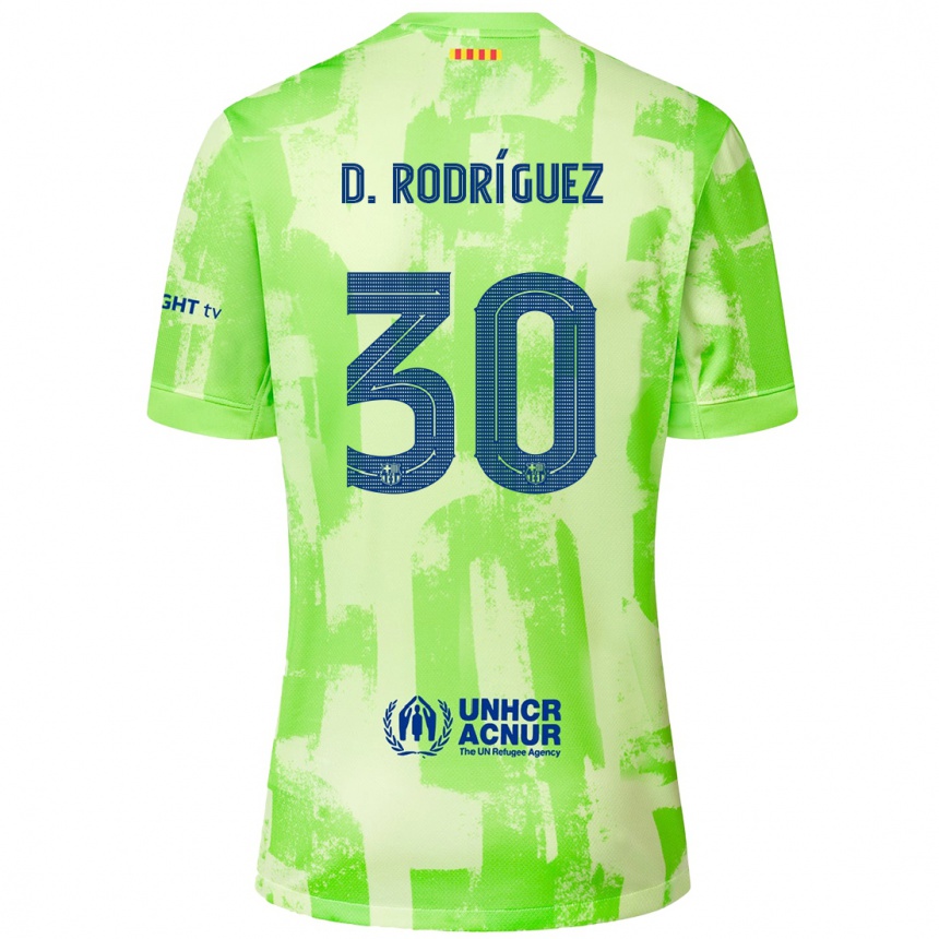 Férfi Labdarúgás Dani Rodríguez #30 Mész Harmadik Számú Jersey 2024/25 Mez Póló Ing