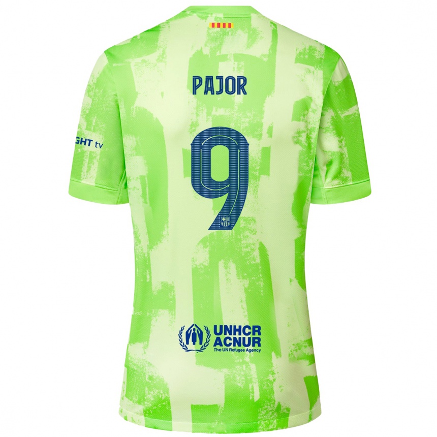 Férfi Labdarúgás Ewa Pajor #9 Mész Harmadik Számú Jersey 2024/25 Mez Póló Ing