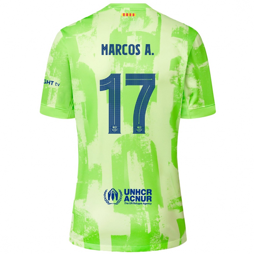 Férfi Labdarúgás Marcos Alonso #17 Mész Harmadik Számú Jersey 2024/25 Mez Póló Ing