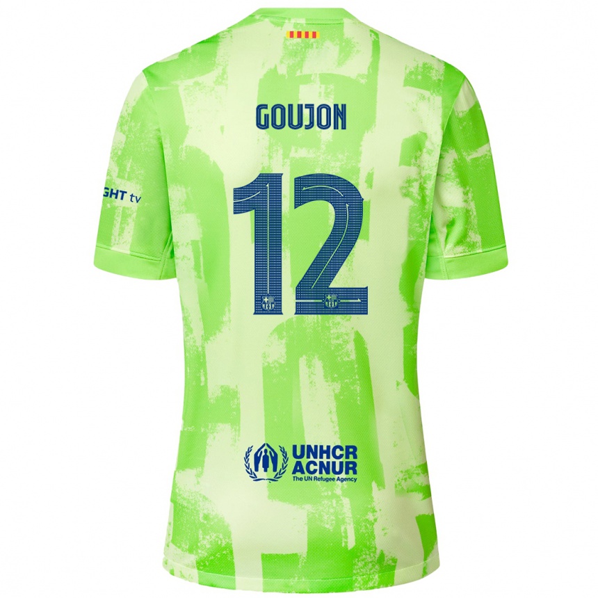 Férfi Labdarúgás Iker Goujón #12 Mész Harmadik Számú Jersey 2024/25 Mez Póló Ing