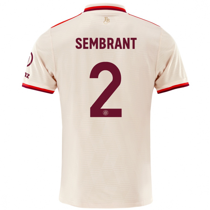 Férfi Labdarúgás Linda Sembrant #2 Vászon Harmadik Számú Jersey 2024/25 Mez Póló Ing