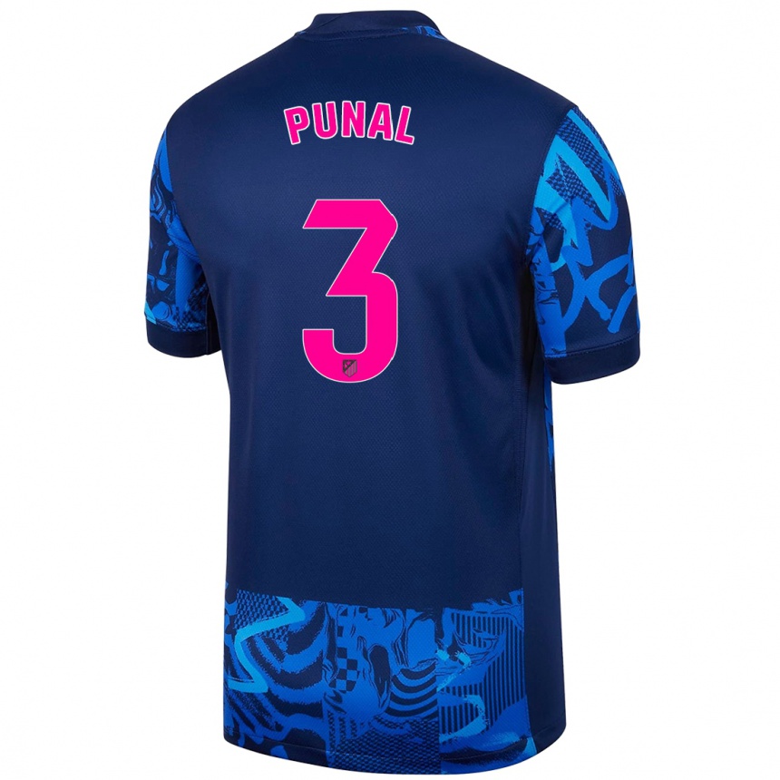 Férfi Labdarúgás Aitor Punal #3 Királykék Harmadik Számú Jersey 2024/25 Mez Póló Ing