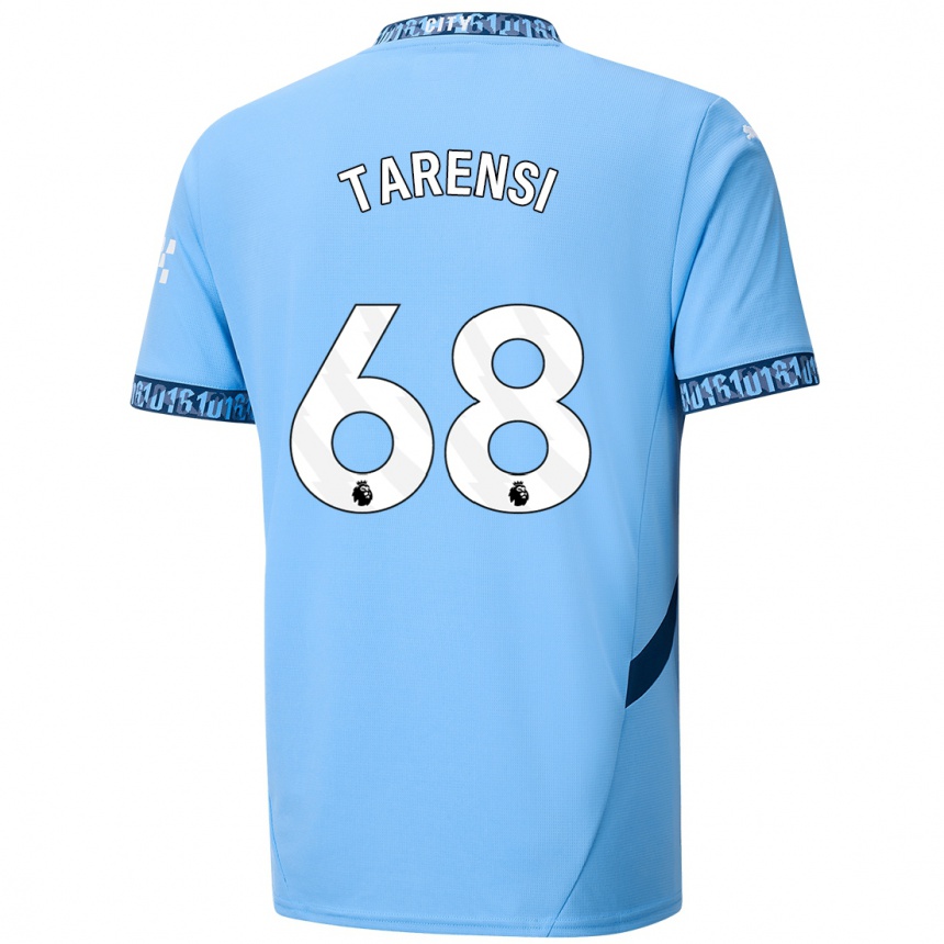 Női Labdarúgás Oscar Tarensi #68 Sötétkék Hazai Jersey 2024/25 Mez Póló Ing