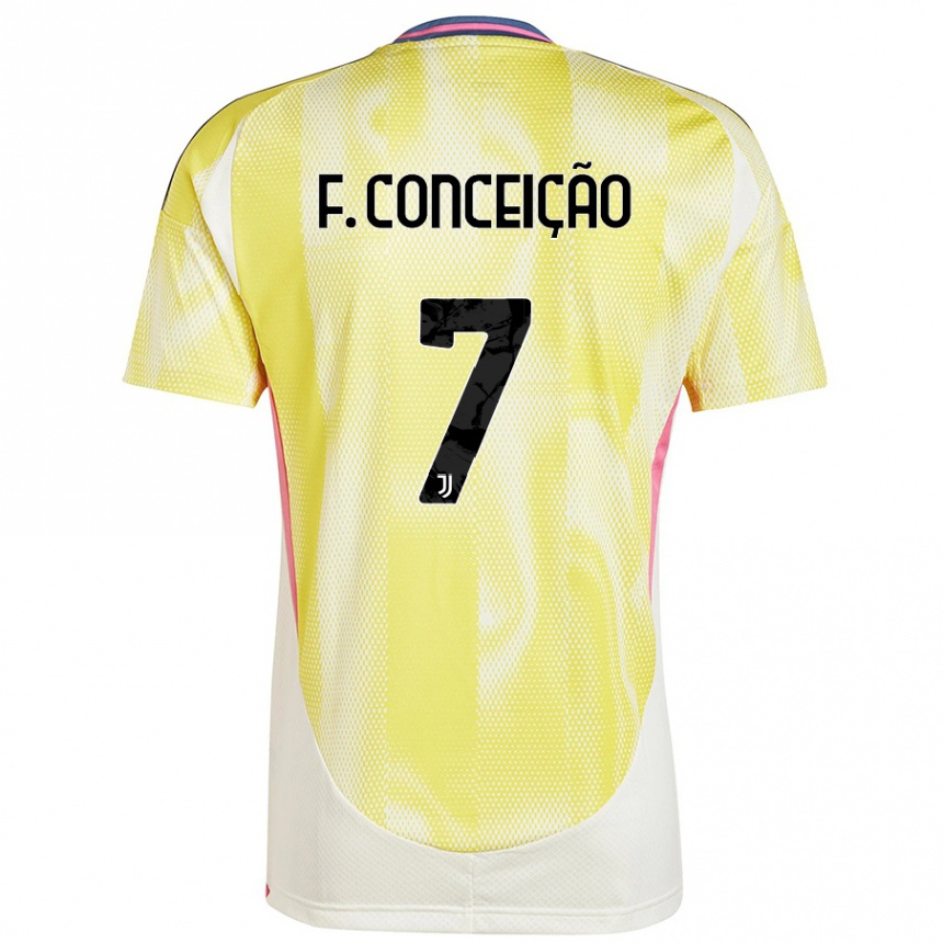 Női Labdarúgás Francisco Conceicao #7 Narancs Idegenbeli Jersey 2024/25 Mez Póló Ing