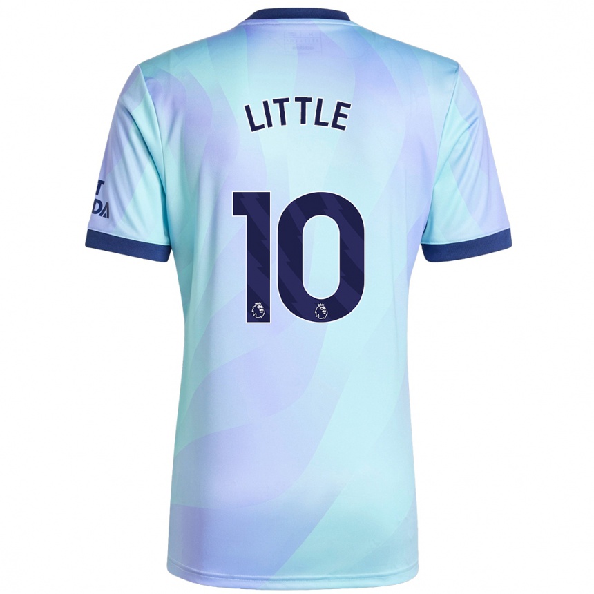 Női Labdarúgás Kim Little #10 Aqua Harmadik Számú Jersey 2024/25 Mez Póló Ing