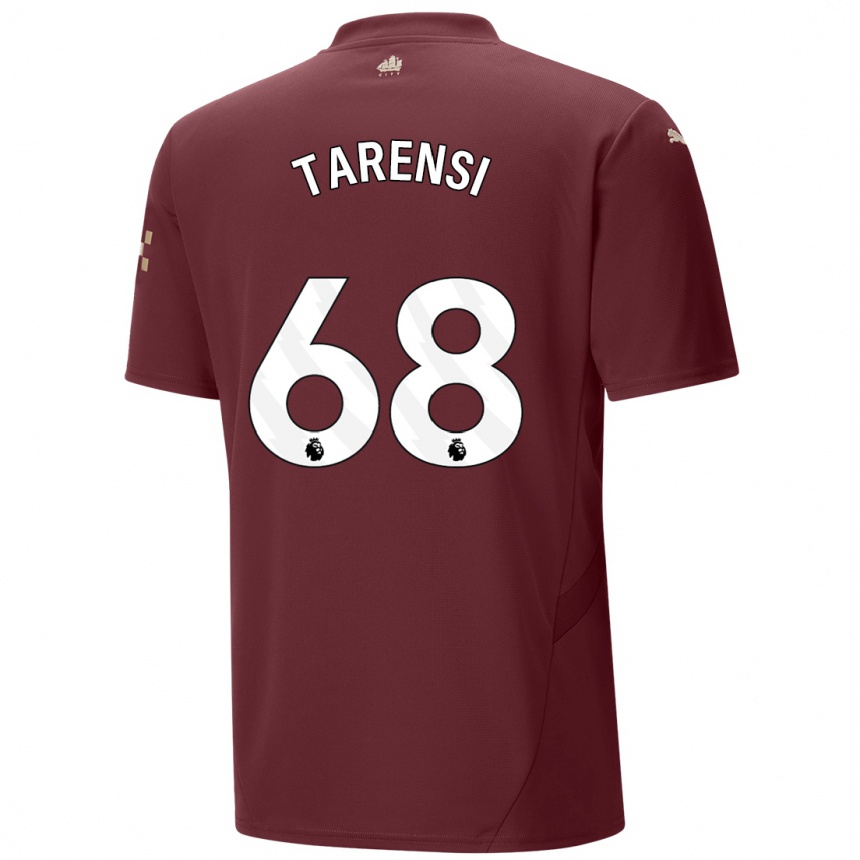 Női Labdarúgás Oscar Tarensi #68 Gesztenyebarna Harmadik Számú Jersey 2024/25 Mez Póló Ing