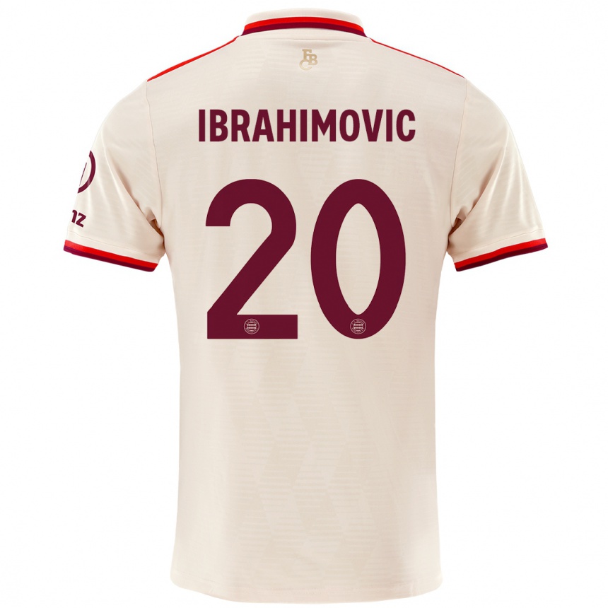 Női Labdarúgás Arijon Ibrahimovic #20 Vászon Harmadik Számú Jersey 2024/25 Mez Póló Ing