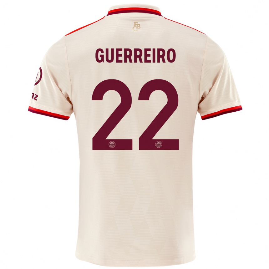 Női Labdarúgás Raphaël Guerreiro #22 Vászon Harmadik Számú Jersey 2024/25 Mez Póló Ing