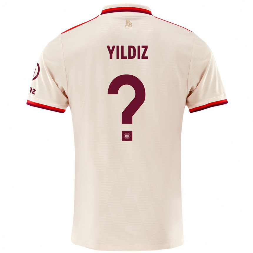 Női Labdarúgás Veis Yildiz #0 Vászon Harmadik Számú Jersey 2024/25 Mez Póló Ing