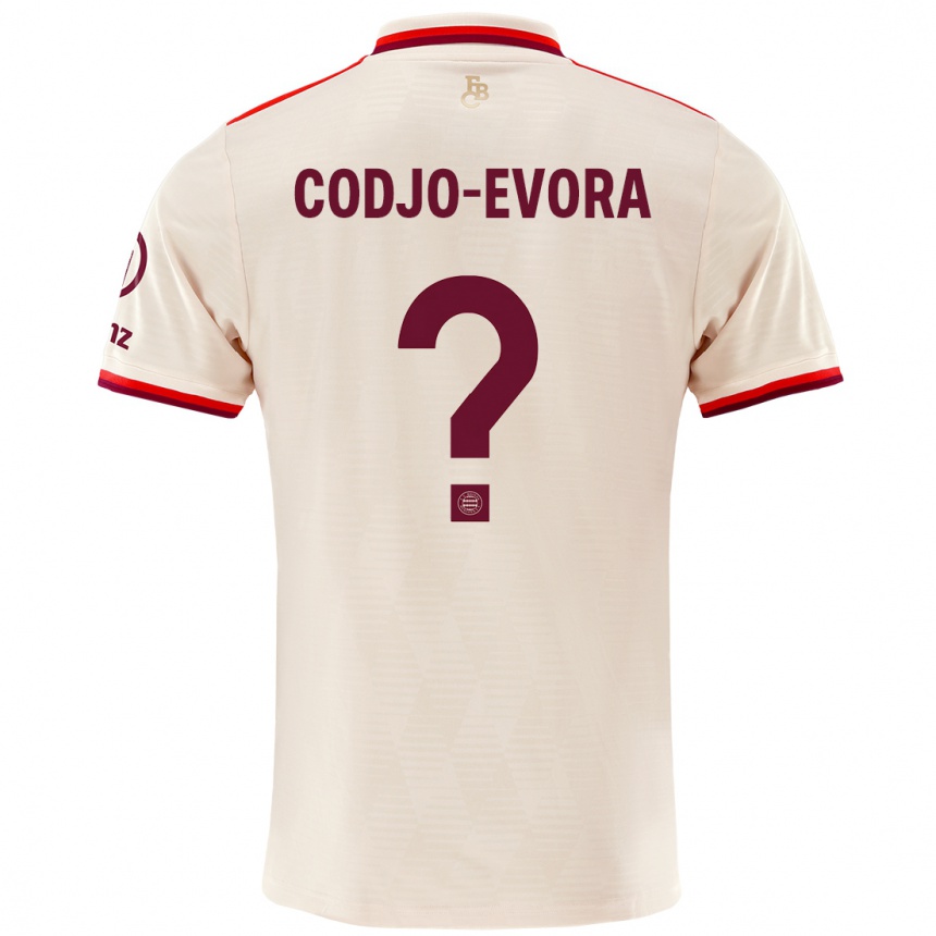 Női Labdarúgás Noah Codjo-Evora #0 Vászon Harmadik Számú Jersey 2024/25 Mez Póló Ing