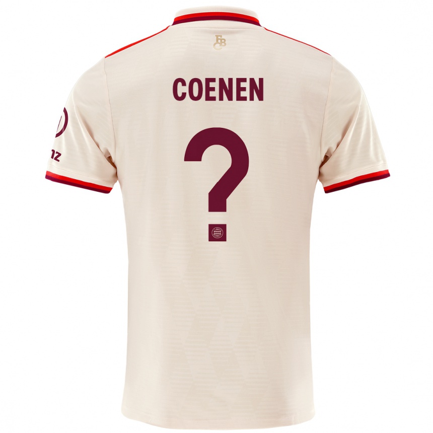 Női Labdarúgás Alexander Coenen #0 Vászon Harmadik Számú Jersey 2024/25 Mez Póló Ing