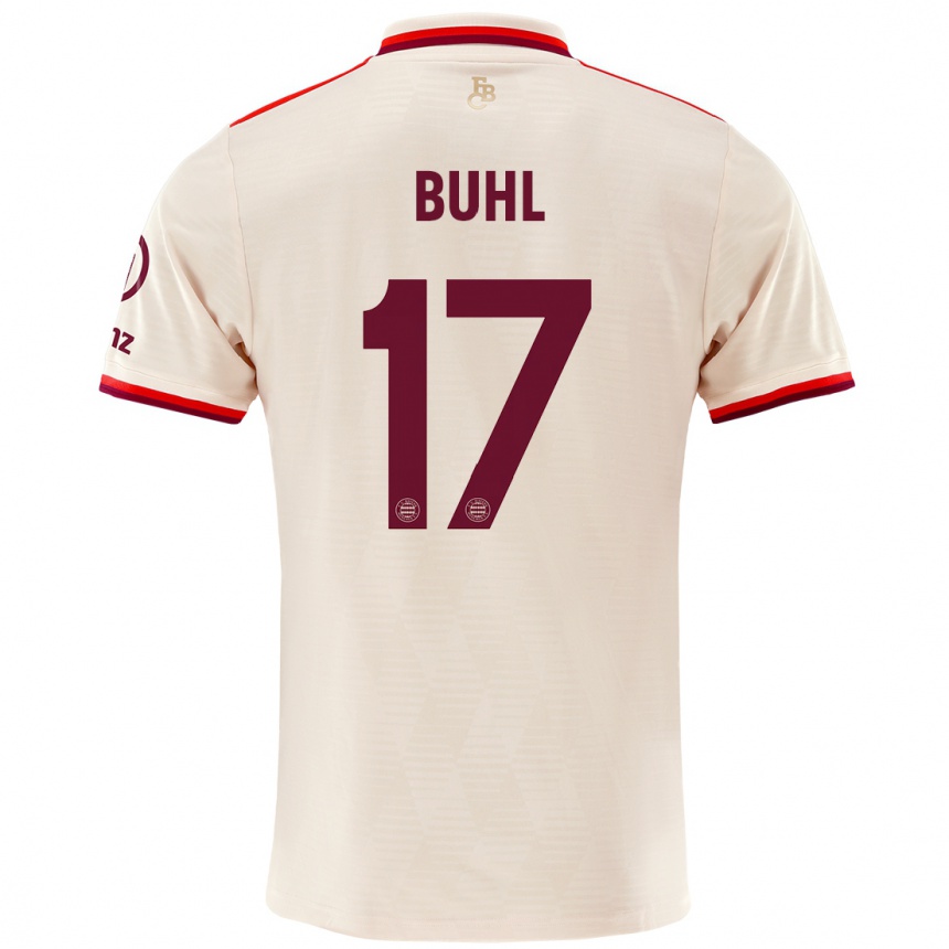 Női Labdarúgás Klara Buhl #17 Vászon Harmadik Számú Jersey 2024/25 Mez Póló Ing