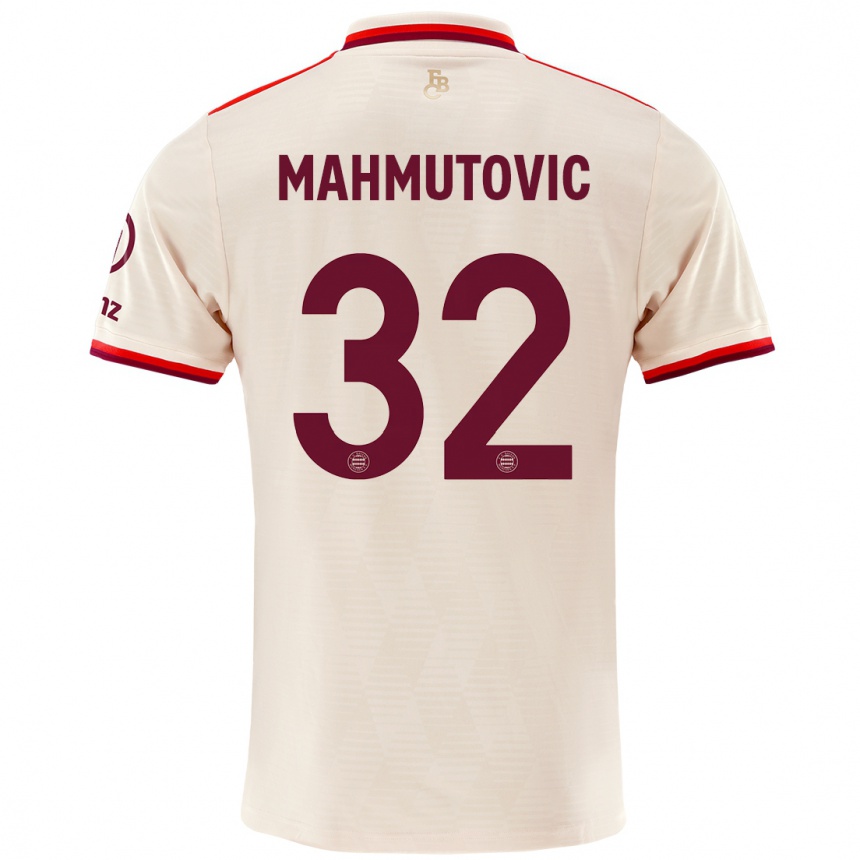 Női Labdarúgás Ena Mahmutovic #32 Vászon Harmadik Számú Jersey 2024/25 Mez Póló Ing