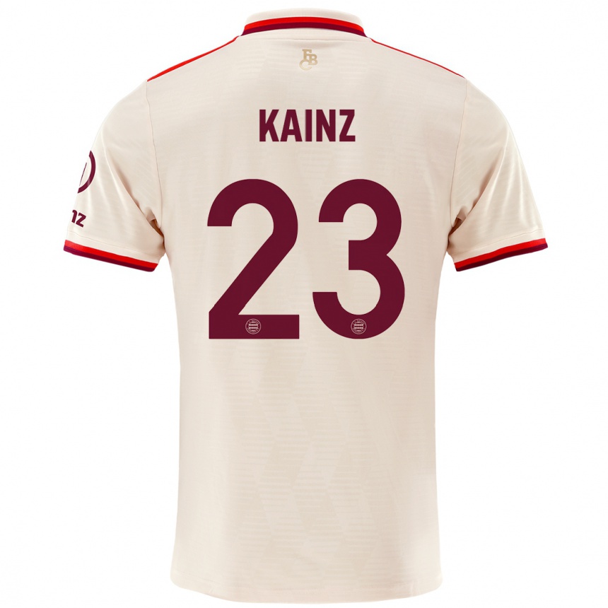 Női Labdarúgás Manuel Kainz #23 Vászon Harmadik Számú Jersey 2024/25 Mez Póló Ing