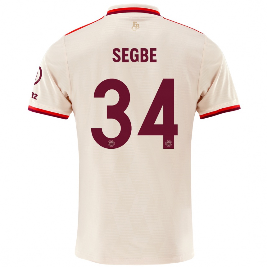 Női Labdarúgás Désiré Sègbè #34 Vászon Harmadik Számú Jersey 2024/25 Mez Póló Ing