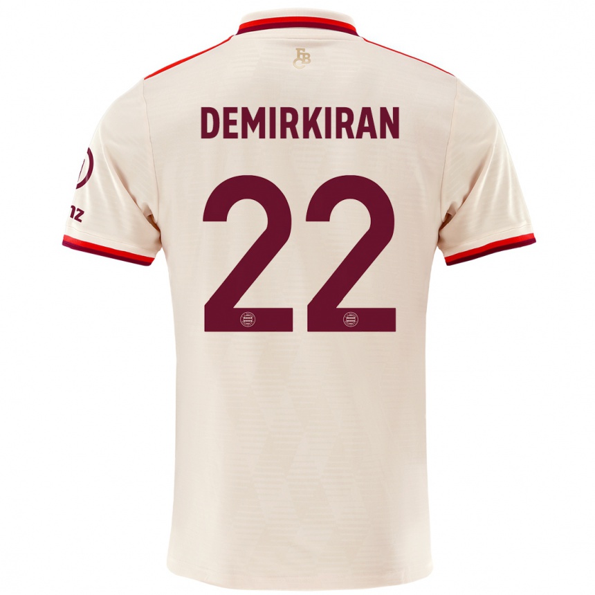 Női Labdarúgás Ediz Demirkiran #22 Vászon Harmadik Számú Jersey 2024/25 Mez Póló Ing