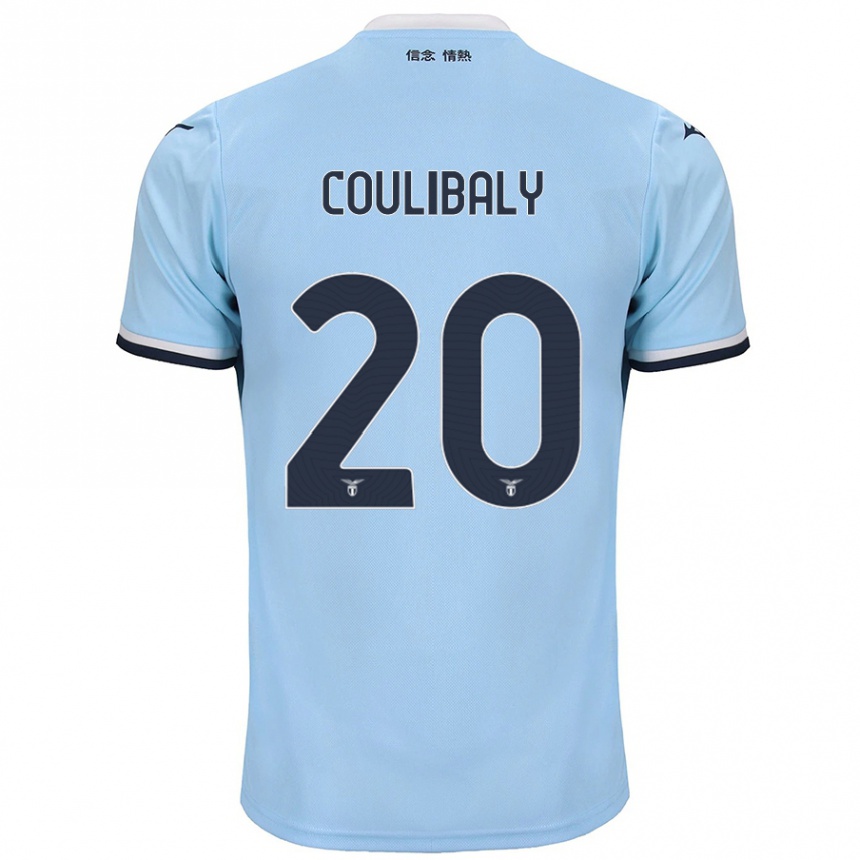 Gyermek Labdarúgás Larsson Coulibaly #20 Kék Hazai Jersey 2024/25 Mez Póló Ing