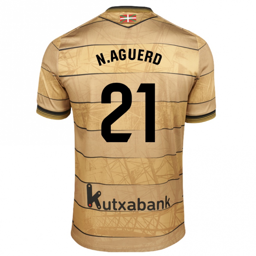 Gyermek Labdarúgás Nayef Aguerd #21 Fekete Fehér Idegenbeli Jersey 2024/25 Mez Póló Ing