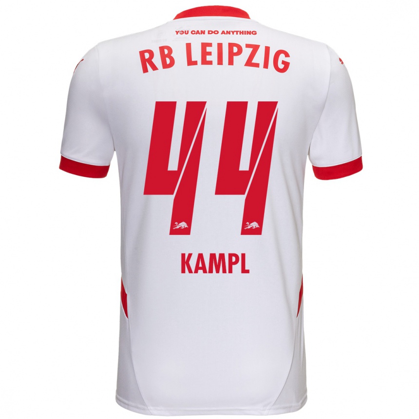 Férfi Labdarúgás Kevin Kampl #44 Fehér Piros Hazai Jersey 2024/25 Mez Póló Ing