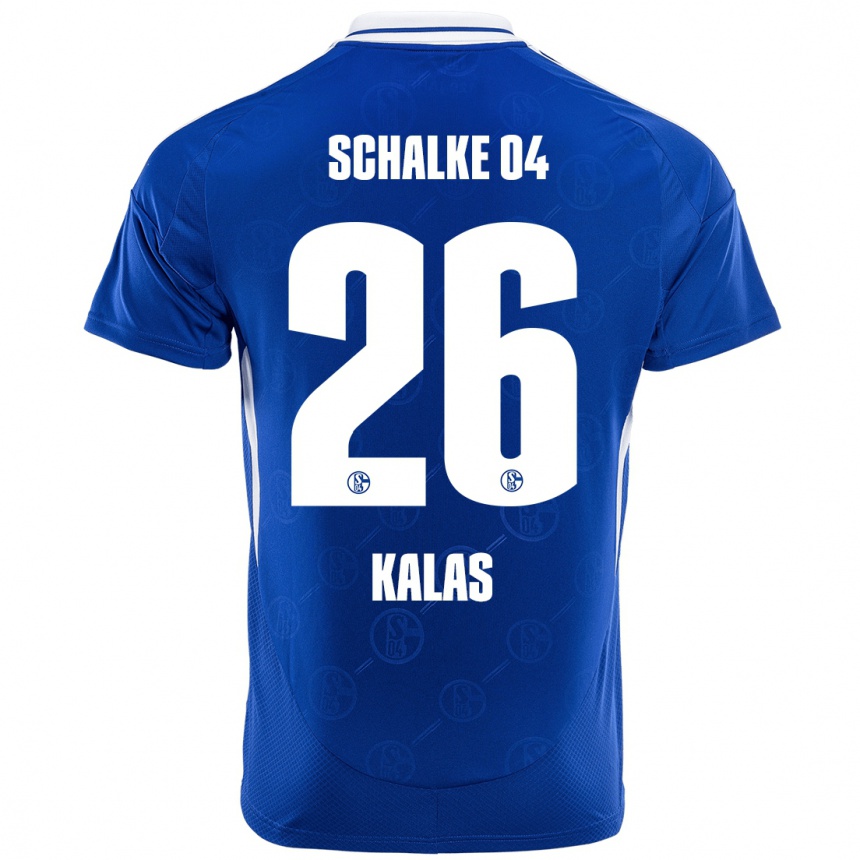 Férfi Labdarúgás Tomas Kalas #26 Királykék Hazai Jersey 2024/25 Mez Póló Ing