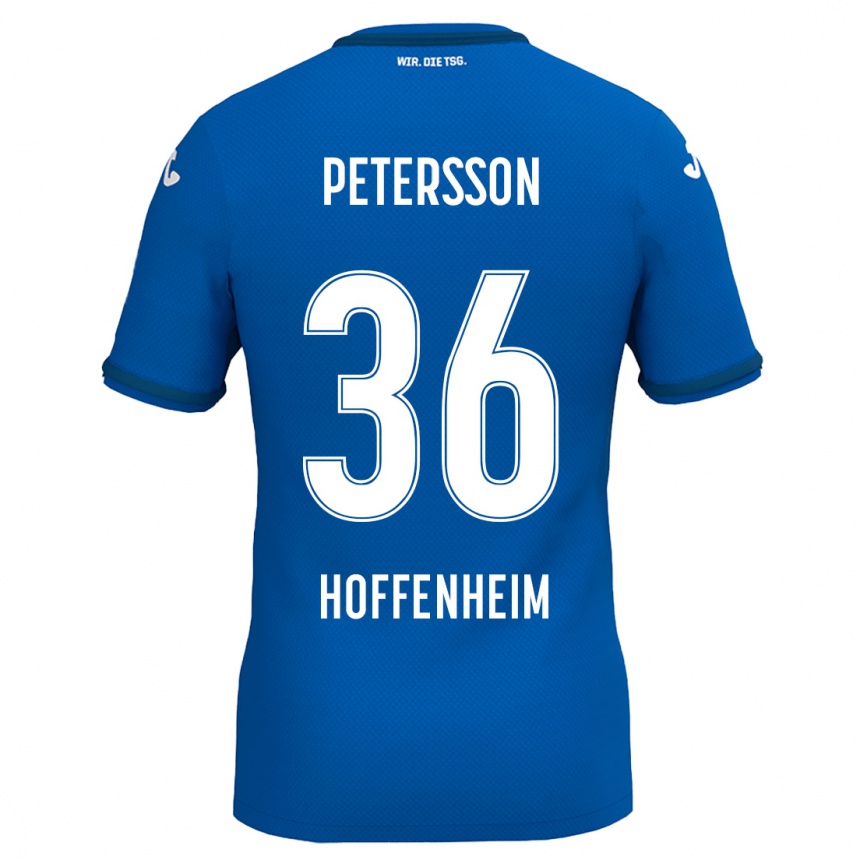 Férfi Labdarúgás Lúkas Petersson #36 Királykék Hazai Jersey 2024/25 Mez Póló Ing