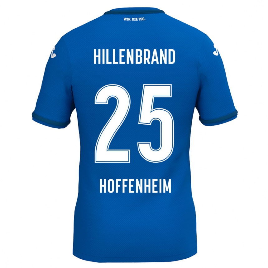 Férfi Labdarúgás Jack Hillenbrand #25 Királykék Hazai Jersey 2024/25 Mez Póló Ing