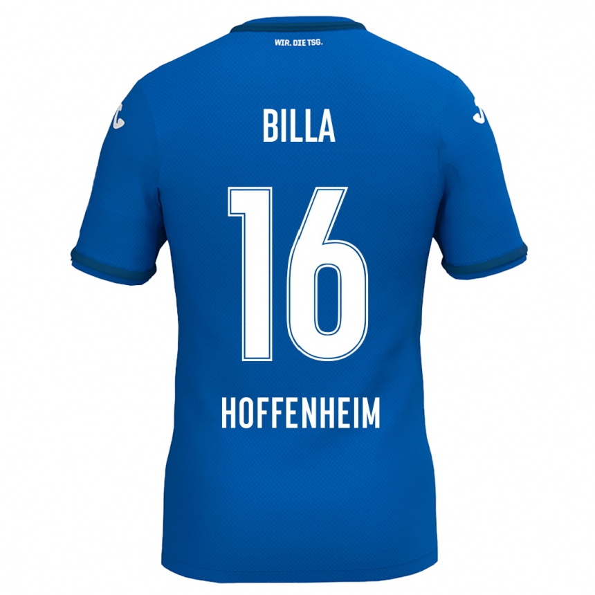 Férfi Labdarúgás Nicole Billa #16 Királykék Hazai Jersey 2024/25 Mez Póló Ing