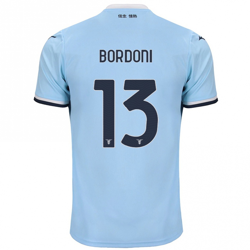 Férfi Labdarúgás Tommaso Bordoni #13 Kék Hazai Jersey 2024/25 Mez Póló Ing